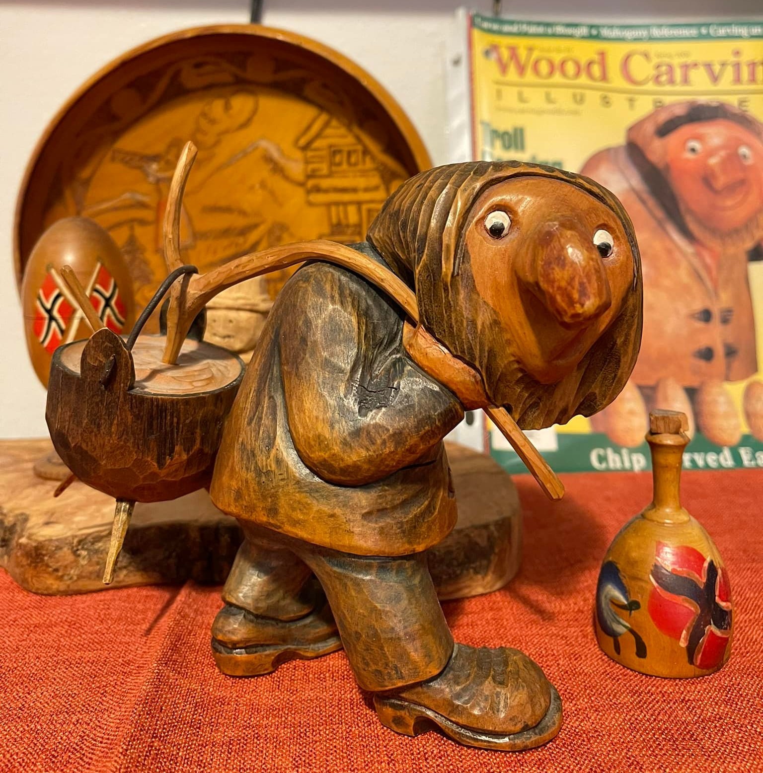 The happy trolls carved by Aston Alnæs (1904-1965) – Dayne's